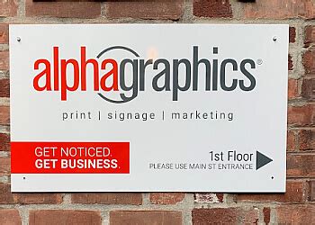Alphagraphics hartford  Building Signage